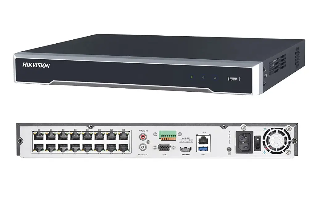 HikVision DS-NVR With 16 Ports POE Switch