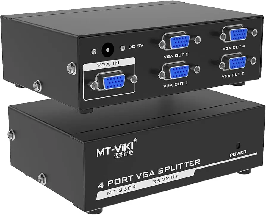 MT-VIKI 1x4 VGA Splitter 1 in 4 out
